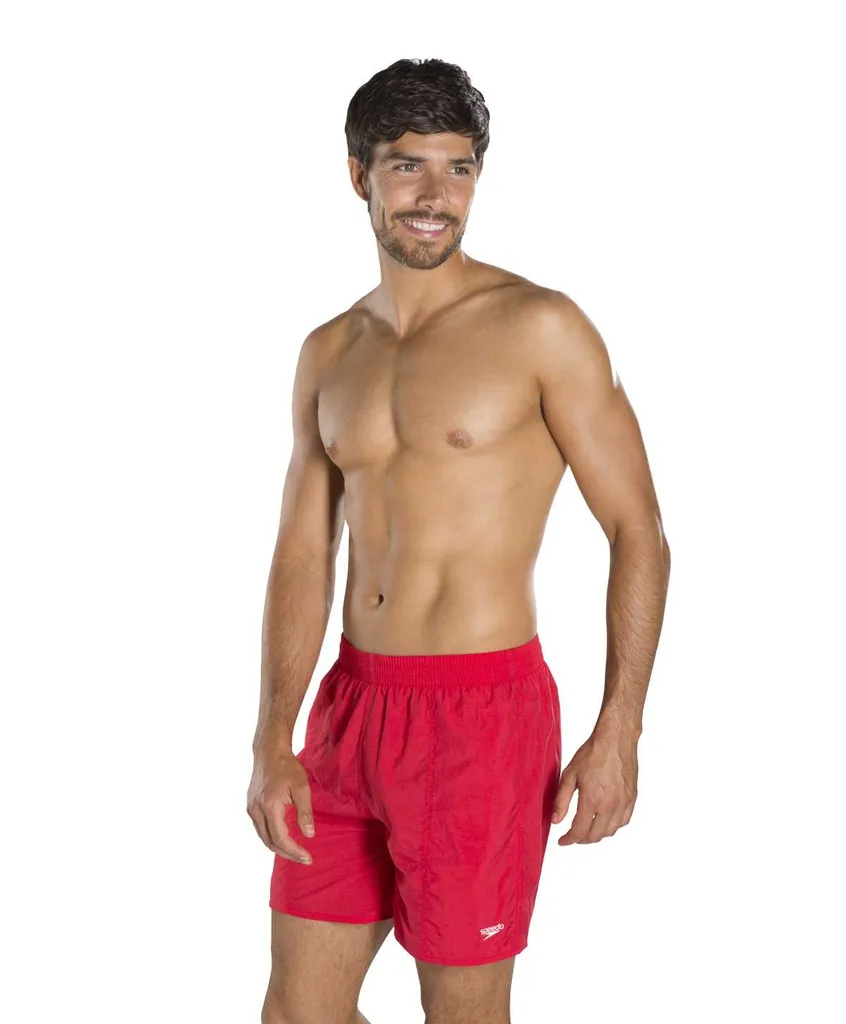 Short de Bain Speedo Solid Leisure 16" Séchage Rapide et Confort L