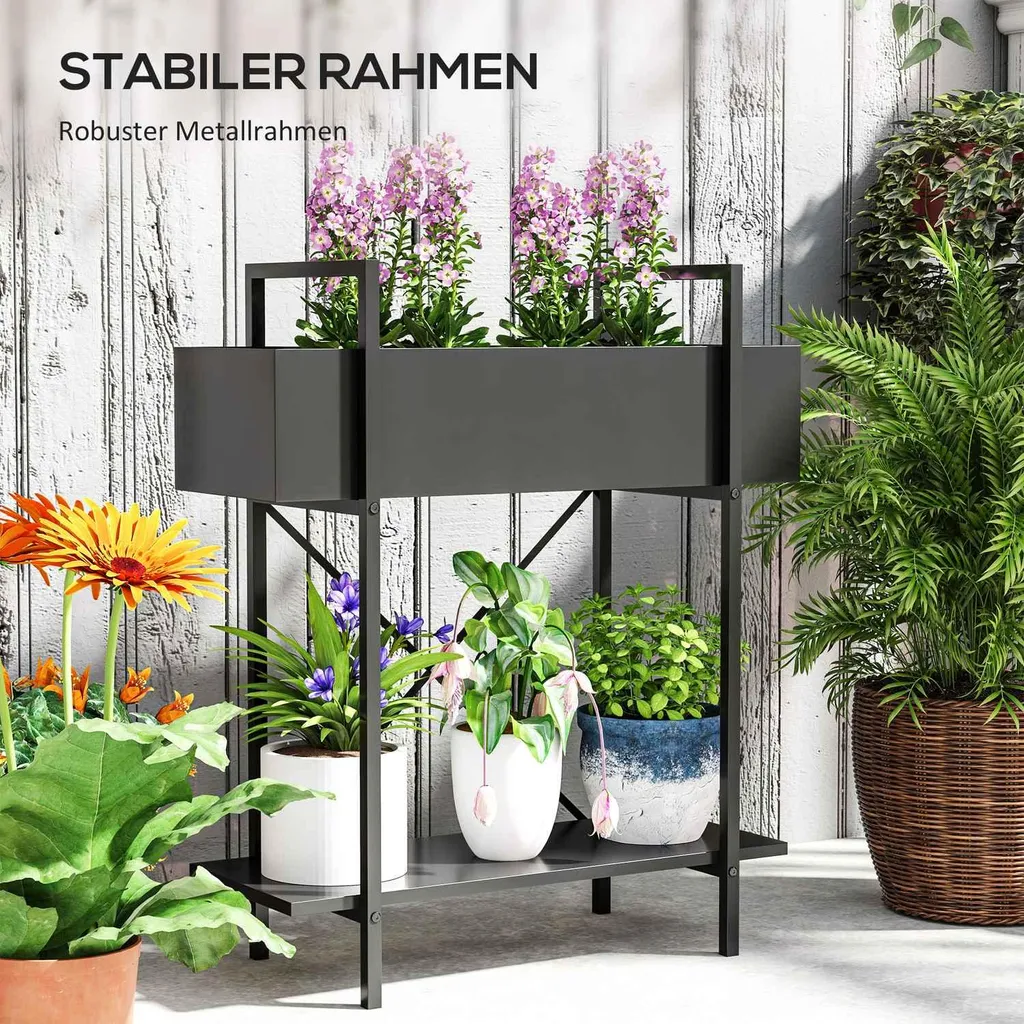Support de fleurs pour balcon et intérieur pour optimiser votre espace - 6