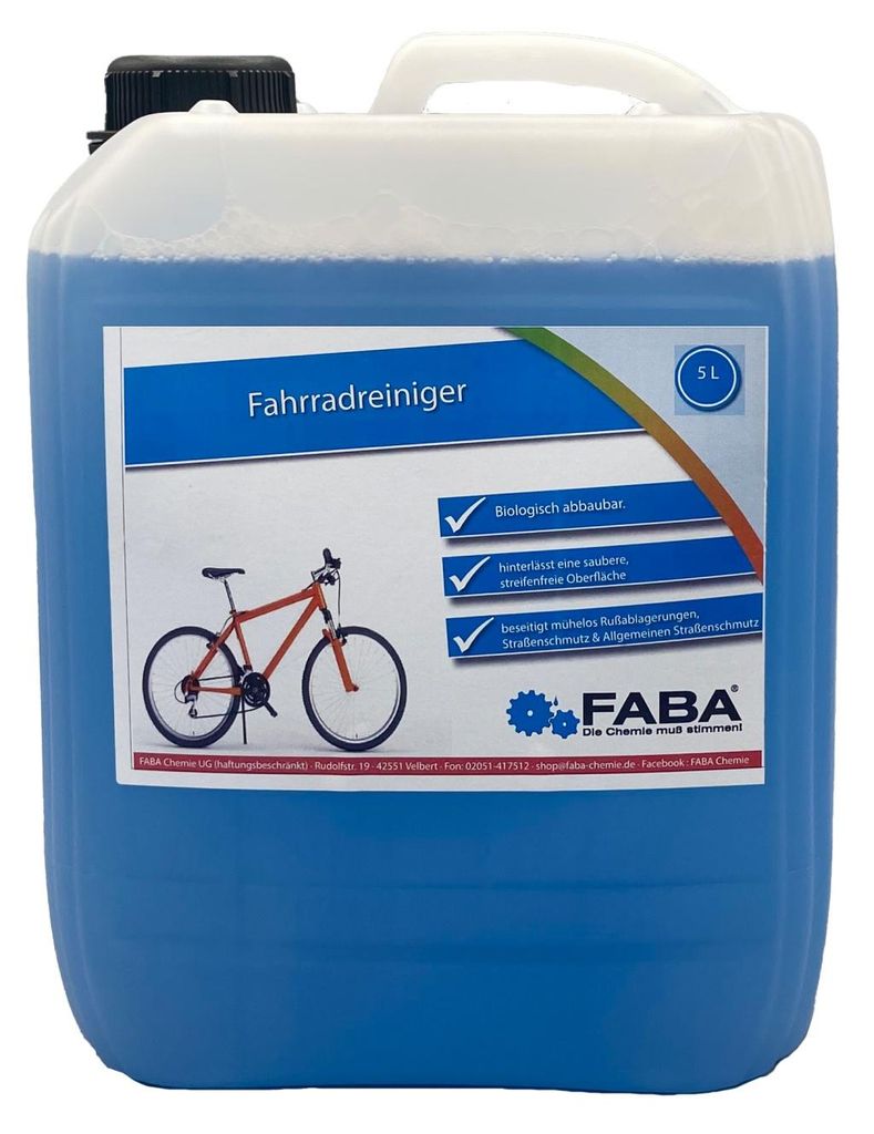 5 L Fahrradreiniger Mountain Bike E-Fahrrad inkl. Ausgießer