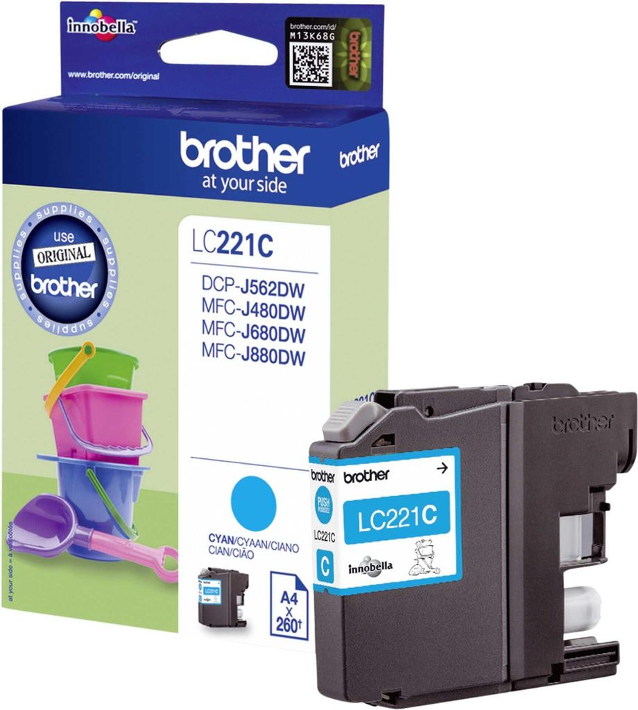 brother LC-221C cyan Druckerpatrone