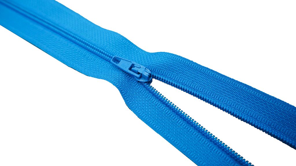 Reißverschluss Nylon 15 cm 18# Blau