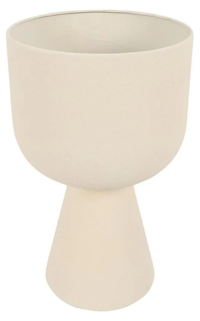 Pot de fleurs intérieur Tibbe 21x35cm Crème - Cache-pot Chic Countryfield