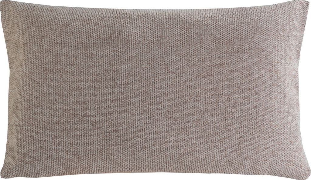 Kissenhülle - 50 x 30 cm - Braun - mit Reißverschluss