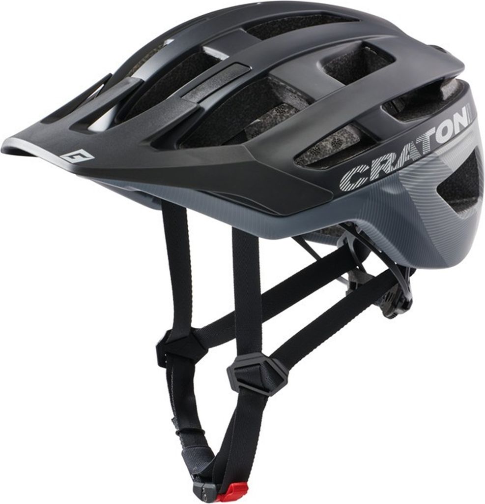CRATONI MTB-Fahrradhelm AllRace, schwarz-grau