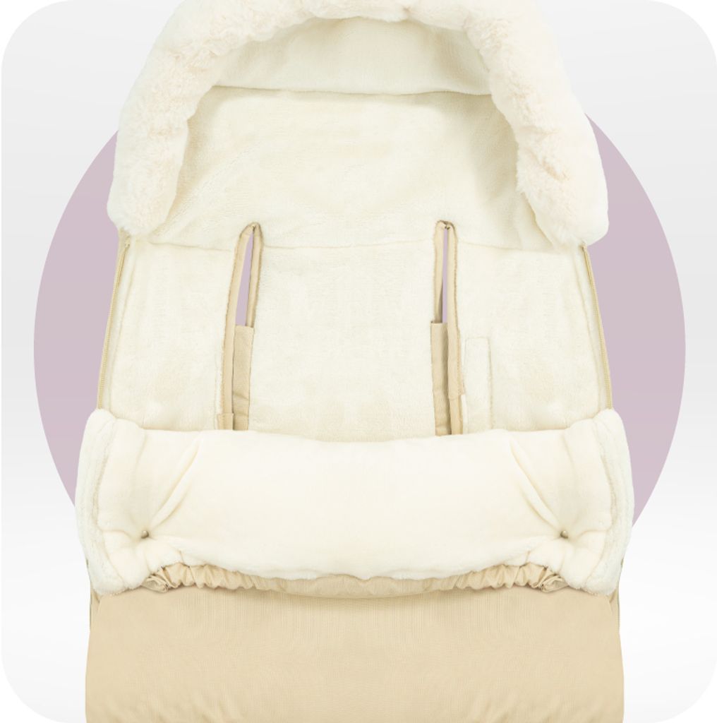 Momi footmuff 2 v 1 univerzální béžový AKCE00049 Obrázek produktu 4