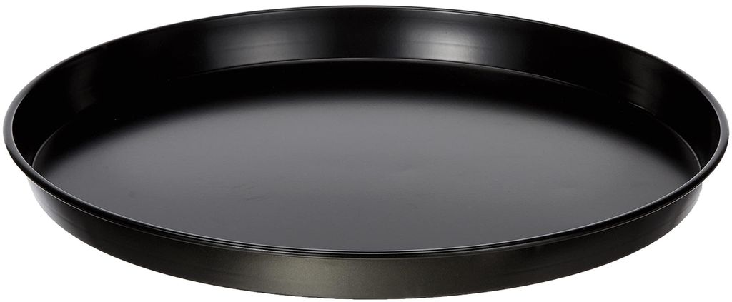 Pizzablech rund 32 cm, schwarz, ofenfest, spülmaschinengeeignet