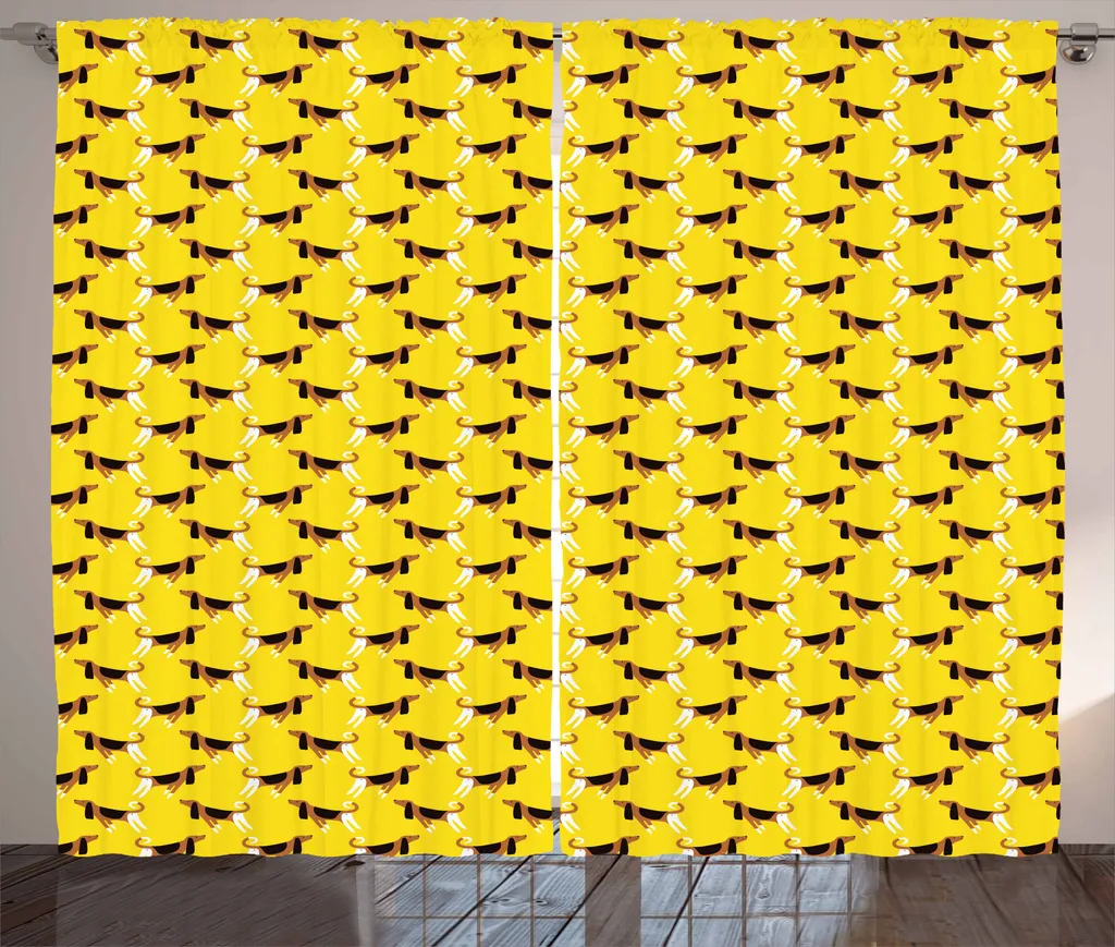 Tenda Cani Rustica ABAKUHAUS 280x175 Giallo | Arredo Soggiorno Country