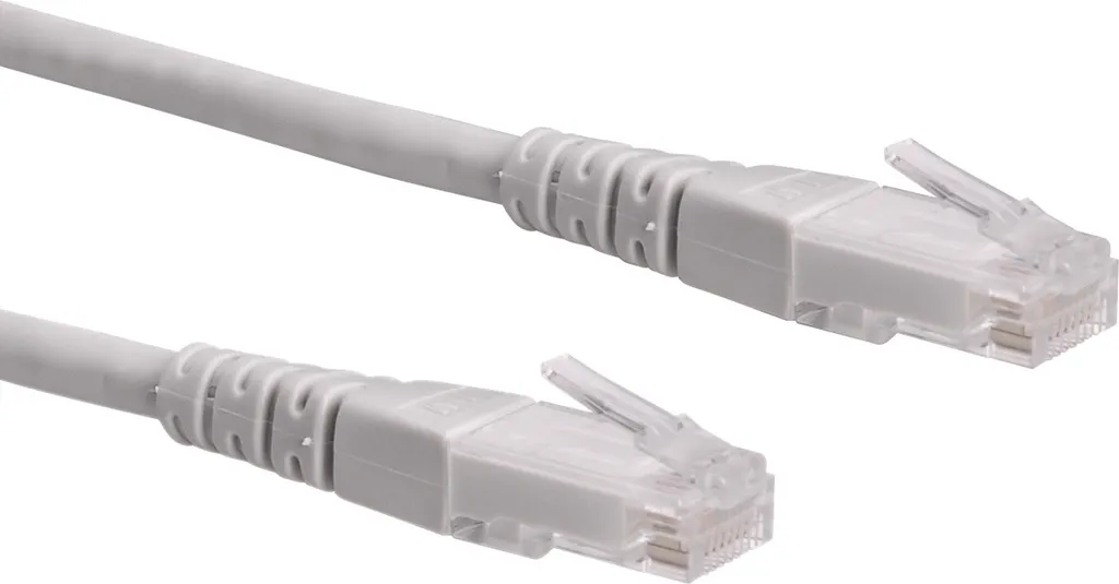 Cavo Gaming ROLINE Cat.6 5m UTP Grigio | Zero Lag per PS5 e PC