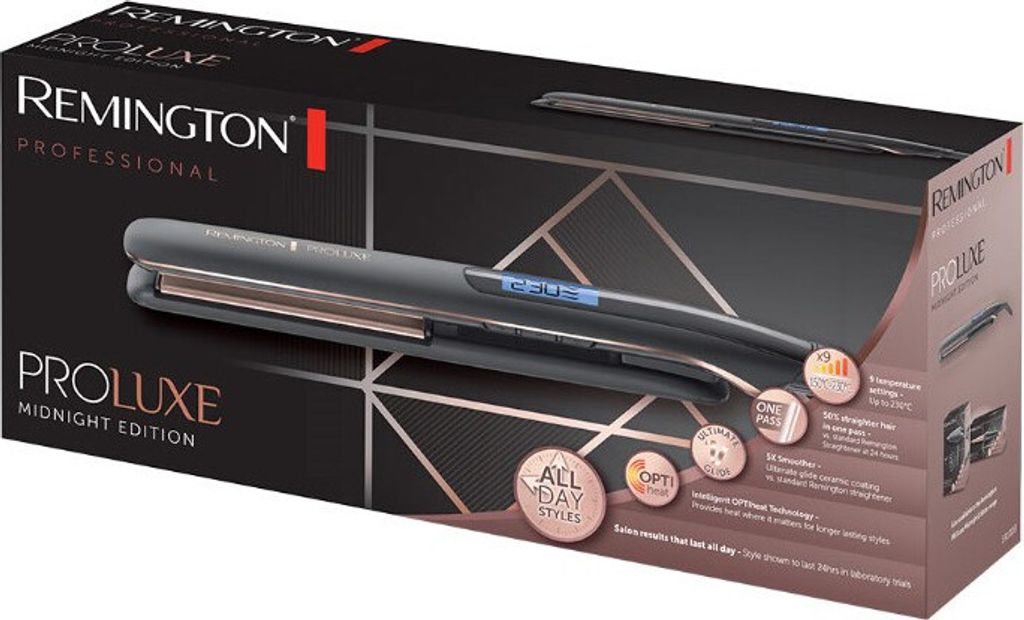 Remington S9100B PROluxe Midnight Edition Haarglätter Produktbild 