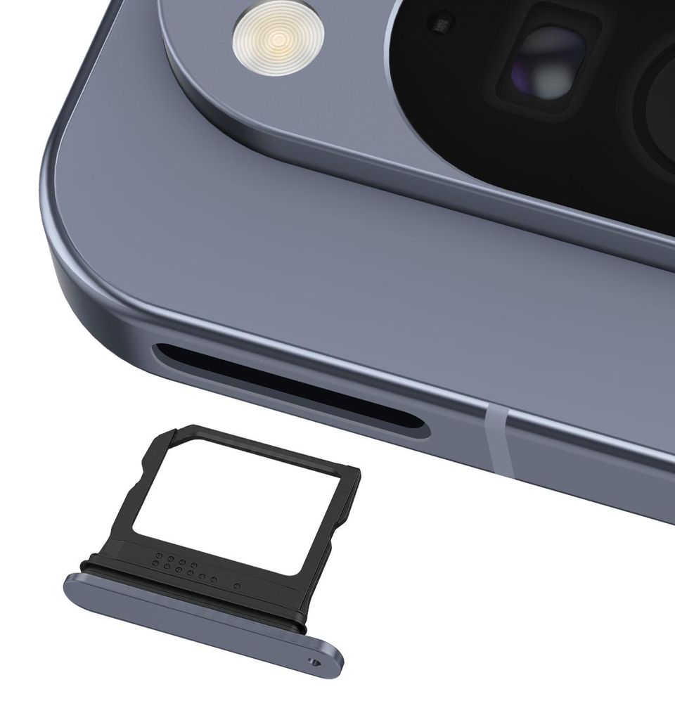 Clappio, SIM Kartenhalter für Google Pixel 10 Pro, Grau