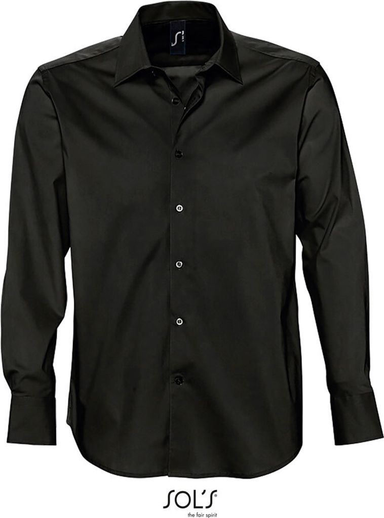 SOL'S Uomo Camicia stretch Brighton a maniche lunghe Immagine del prodotto 