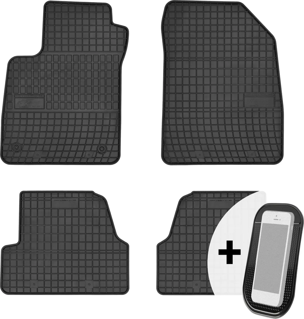 Tappetini Gomma Su Misura Chevrolet Trax Opel Mokka X 2013-2019 - 4 Pezzi