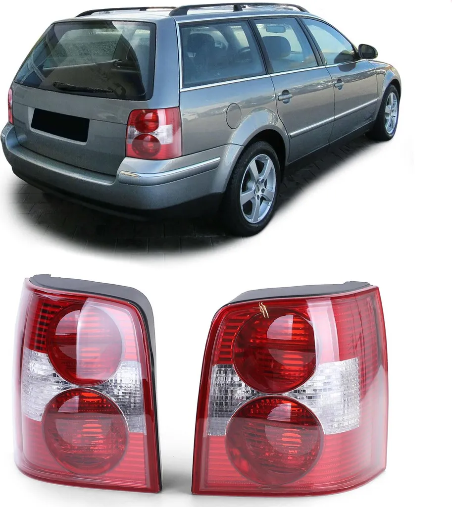 Remplacer Feu Arrière Cassé VW Passat Variant 3BG B5 : Optique Rouge