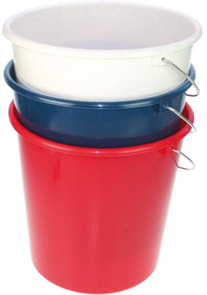 Eimer 10 Liter mit Metallbügel für Haushalt Produktbild 