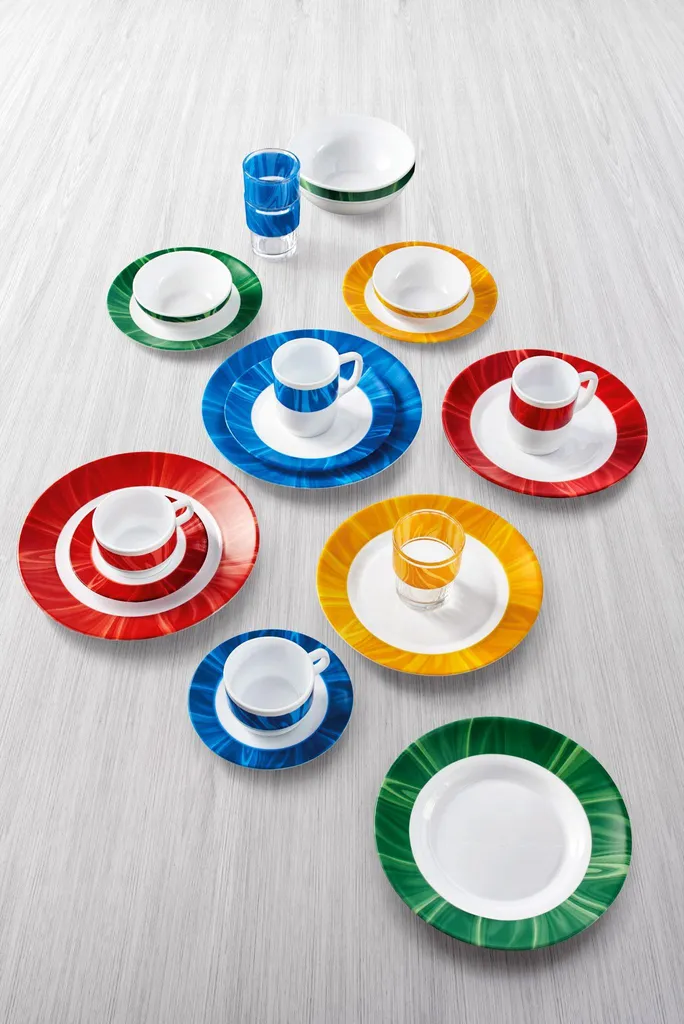 BORMIOLI ROCCO Careware Sottobicchiere da caffè, rosso, ø: 145 mm - 2
