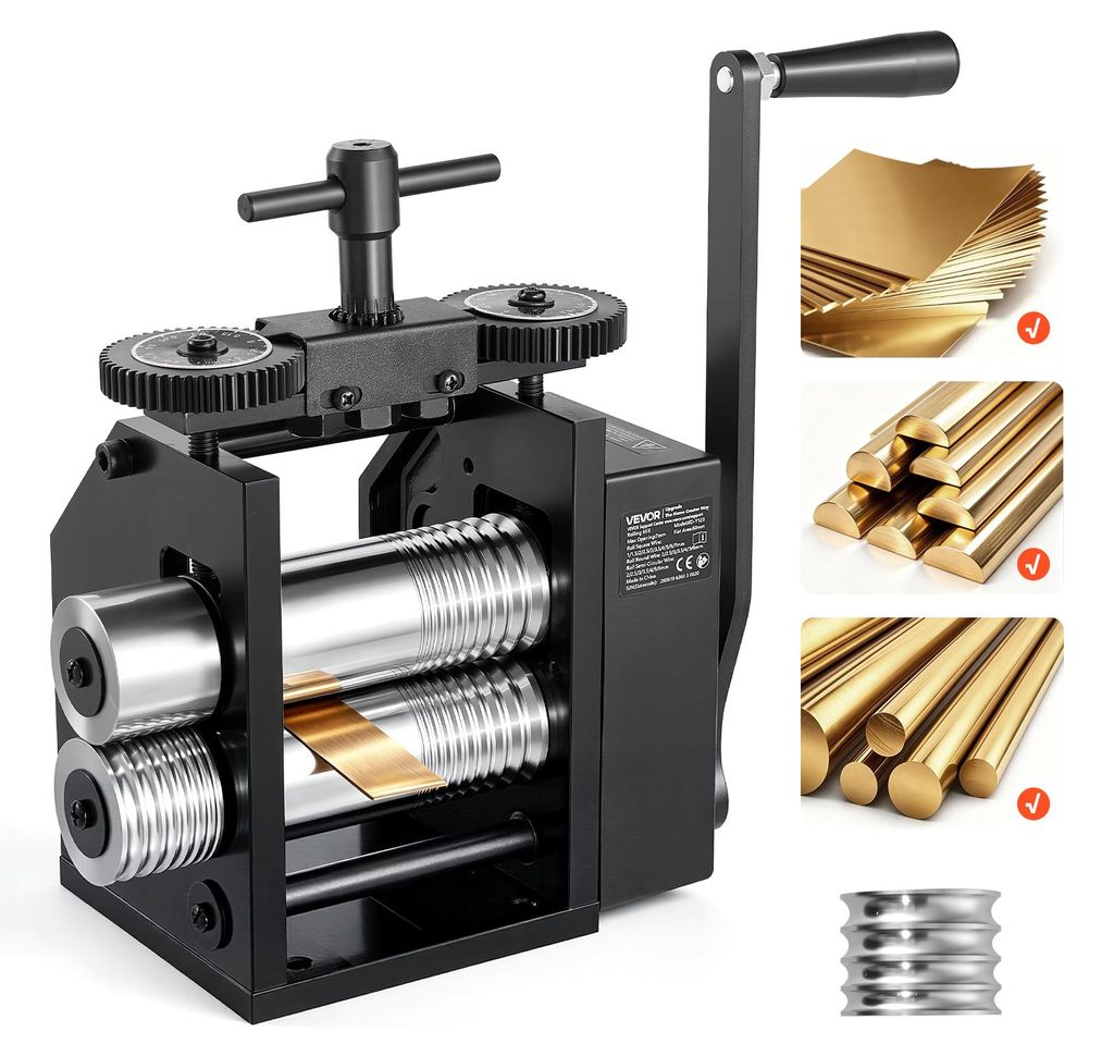 VEVOR, laminatore manuale da 60 mm, 4-in-1, per gioielli: Immagine del prodotto 