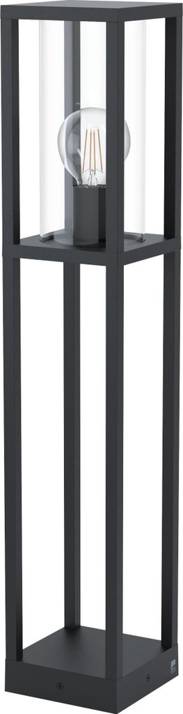 CASCINETTA Stehleuchte Stehlampe Lampe - L15 x B15 x H79,5 cm - schwarz - 1X40W exkl. - IP54