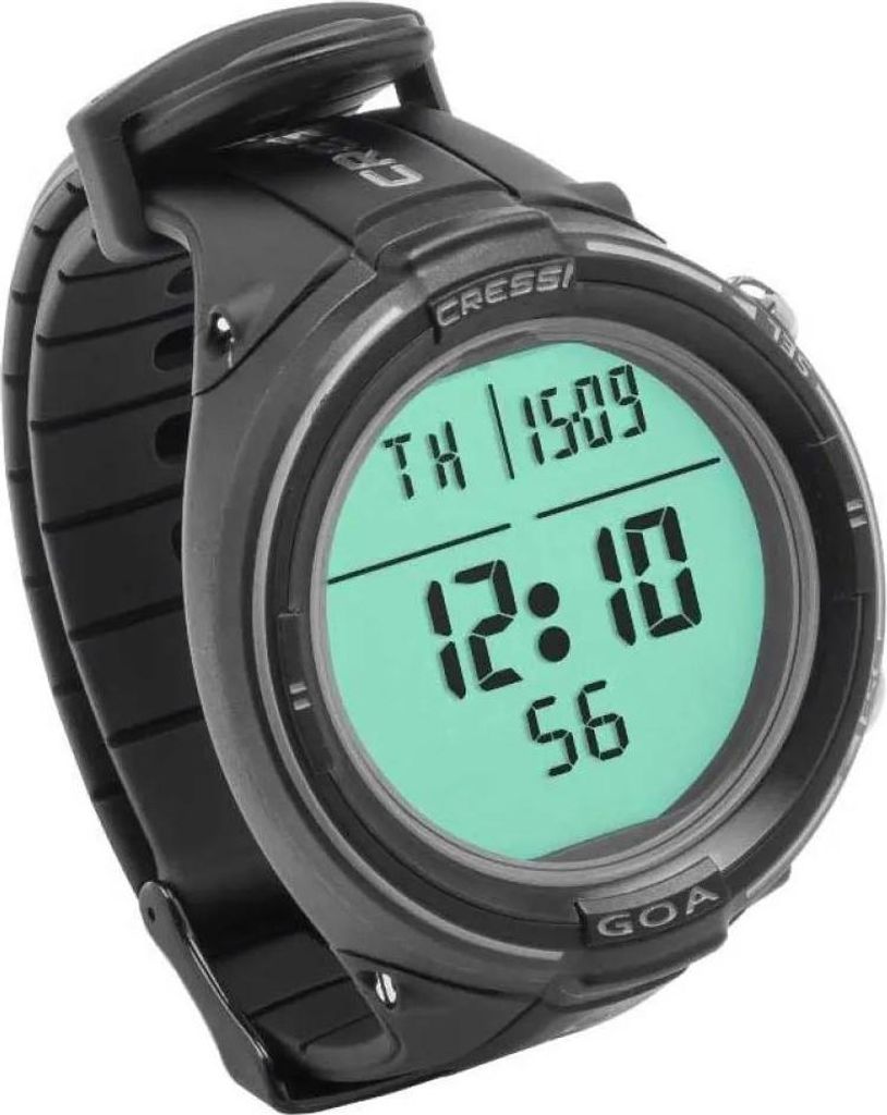 Cressi Goa Tauchcomputer Schwarz  Schwarz One Size Produktbild 