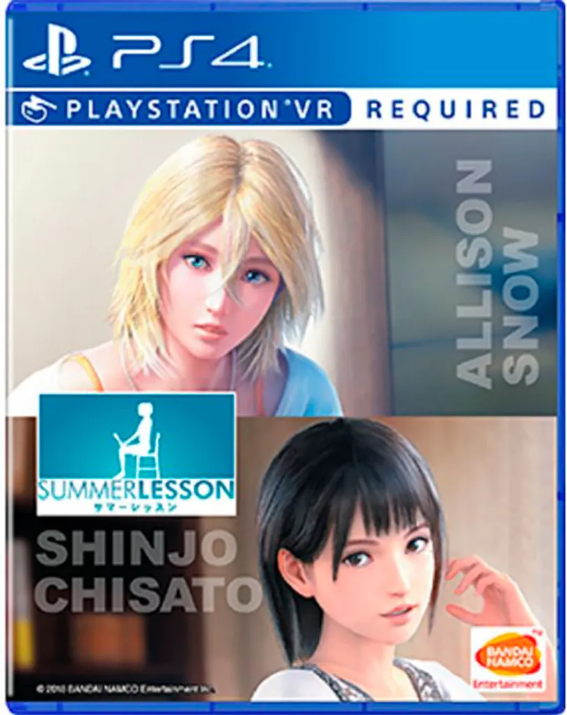 Summer Lesson Allison Snow Chisato Shinjo PS4 PAL Import Disque VR