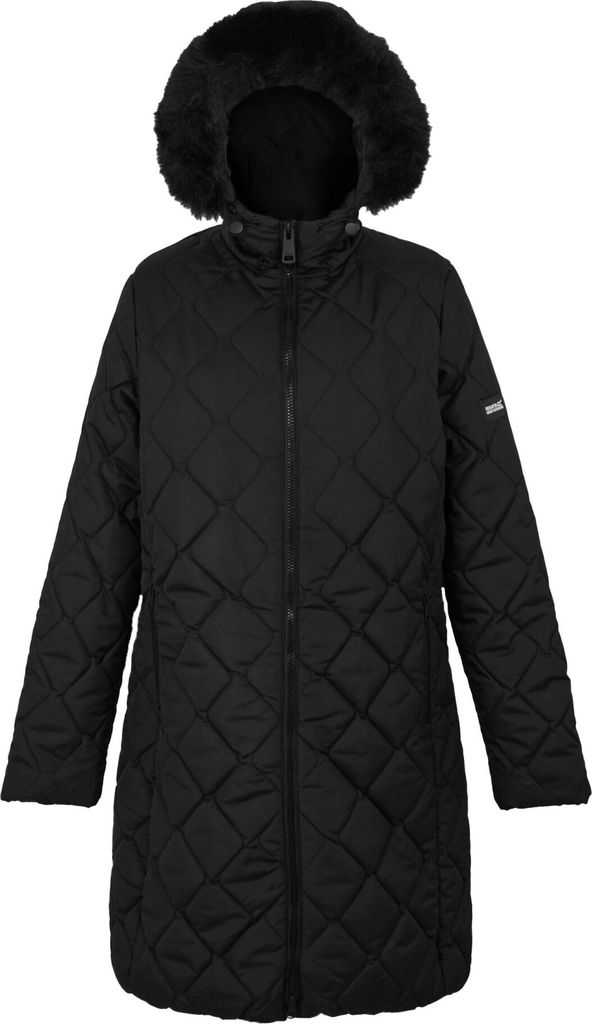 Regatta - "Fritha III" Parka Isoliert für Damen RG11245 (38 DE) (Schwarz)