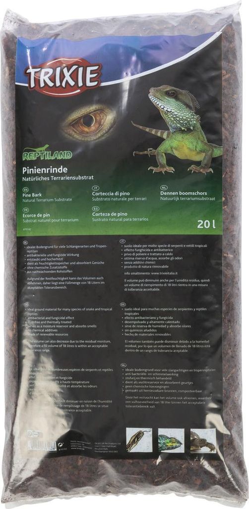 TRIXIE Lettiera per terrari Corteccia di pino REPTILAND 20 Immagine del prodotto 