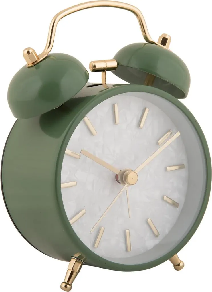 Horloge numérique design pour bureau Karlsson KA6009DG fer vert sombre