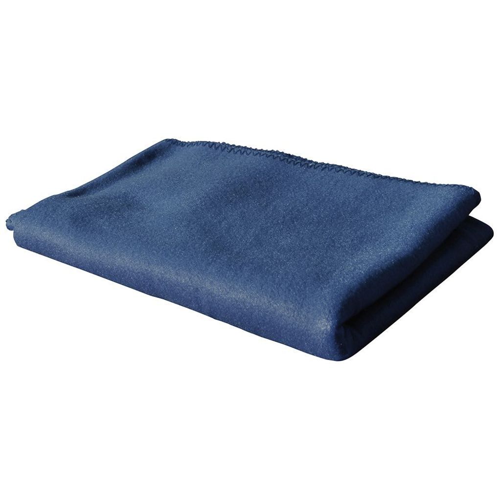 Polar Fleecedecke navy 130 x 160 cm   : navy : 100% Produktbild 
