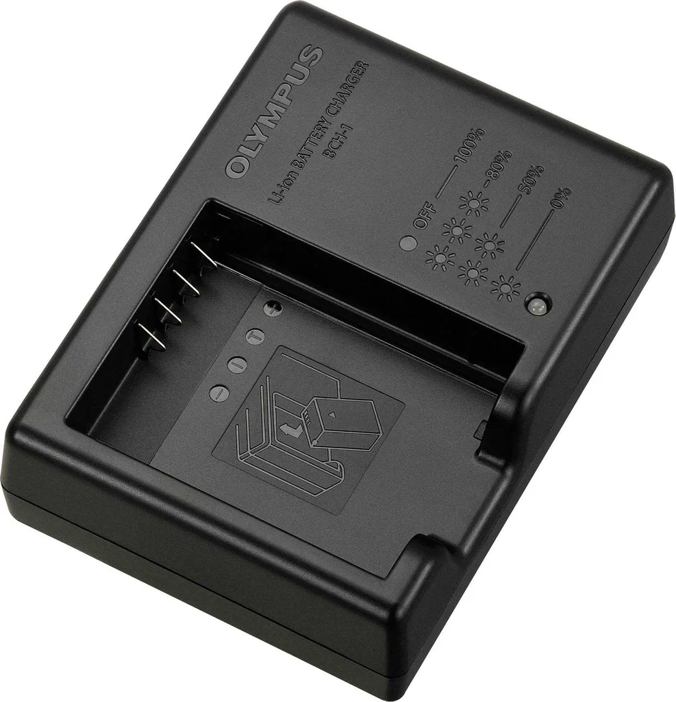 Chargeur de Batterie Olympus BCH-1 pour Hybride OM-D E-M1 Mark II et III