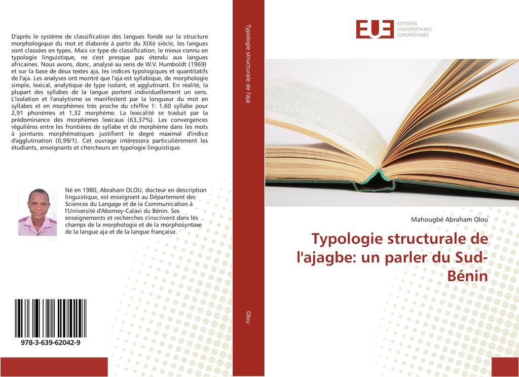 Typologie structurale de l'ajagbe: un parler du Sud-Bénin