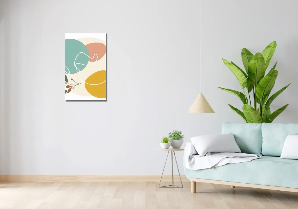 Tableau Liaison délicate 40x70 cm pour habiller un mur vide avec goût