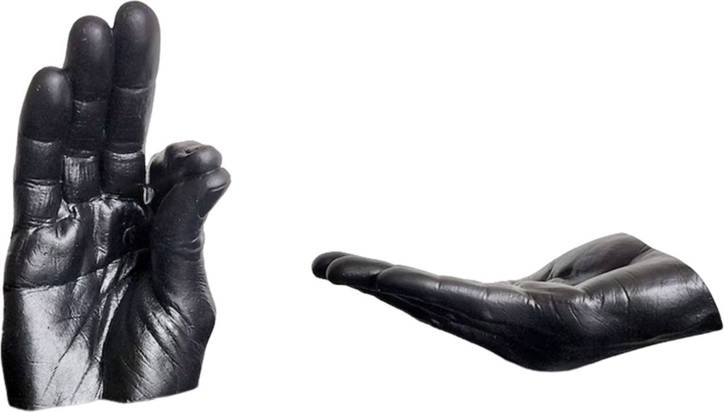 Hand-Räucherstäbchenhalter, Aschenfänger, Harz, Gesten-Räuchergefäß, Heimbüro, Meditation, Yoga, Entspannung, Heimbüro, Dekoration, Ornament