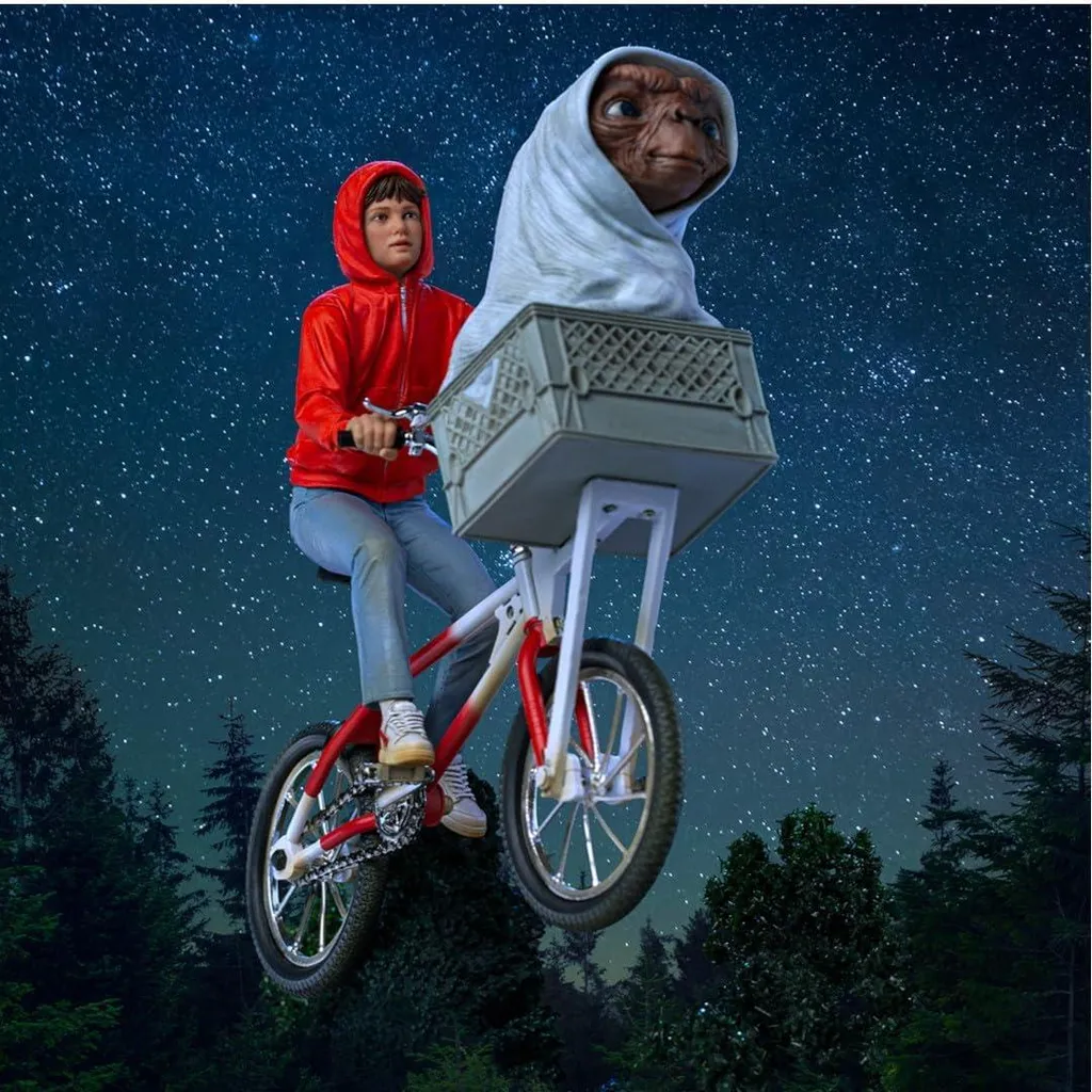 Statue E.T. l'Extraterrestre Durable 24 cm Détails Haute Précision