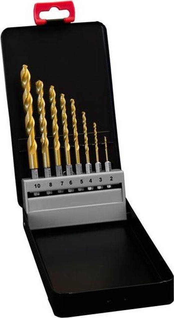 Forte_Tools Set 8 Pcs Hex Titan Hssco