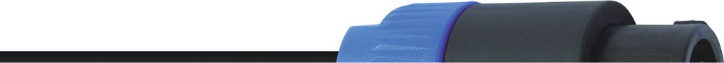 PSSO Lautsprecherkabel Speakon 2x4 3m sw