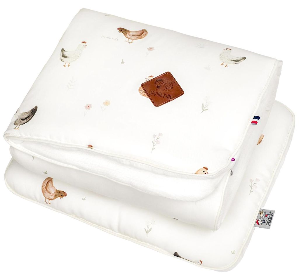 Bettset Gallina 2 teilig - 50x70 cm - Ecru | by SEVIRA KIDS