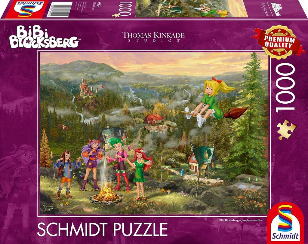 Thomas Kinkade Studios: Bibi Blocksberg – Junghexentreffen, Produktbild 