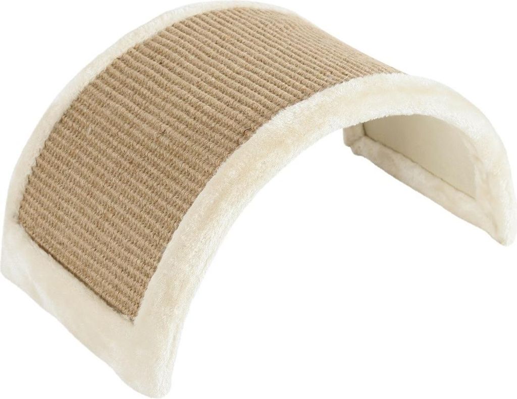 Zolux Halbkreisförmiger Katzenkratzbaum - beige Produktbild 