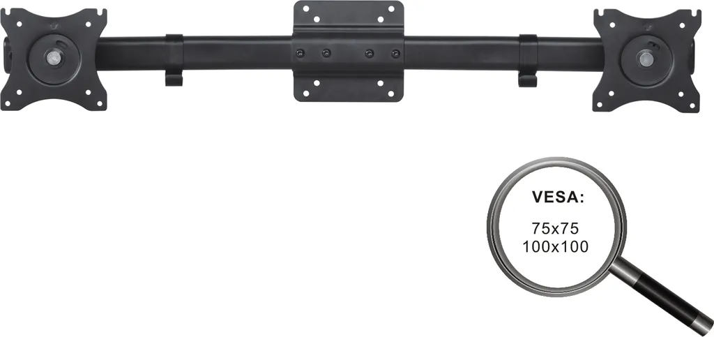 Support Adaptateur de Bureau pour Moniteur 27" PureMounts en Acier