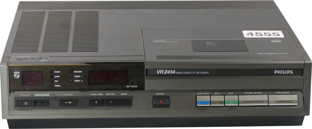 Lecteur Vidéo 2000 Philips VR2414 pour Numérisation Cassette VCC