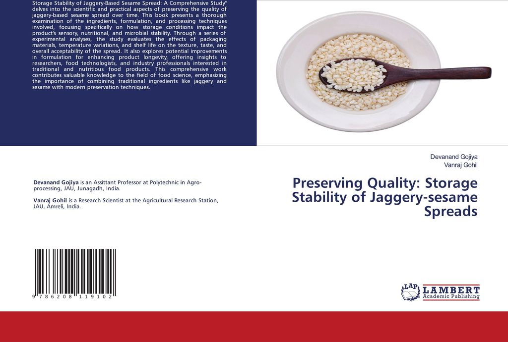 Preserving Quality: Storage Stability of Jaggery-sesame Spreads