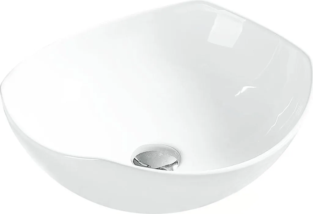 Lavabo Mexen Enrica 41 cm - La solution anti-éclaboussures chic blanc