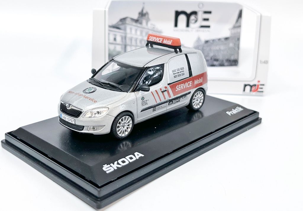 Skoda Roomster FL Praktik (2010) Service mobil - MJ 1:43