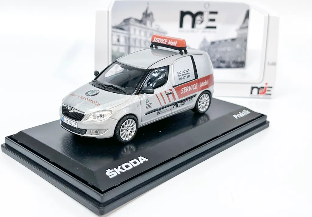 Modèle Réduit Škoda Roomster FL 2010 Service Mobile MJ Métal 1:43