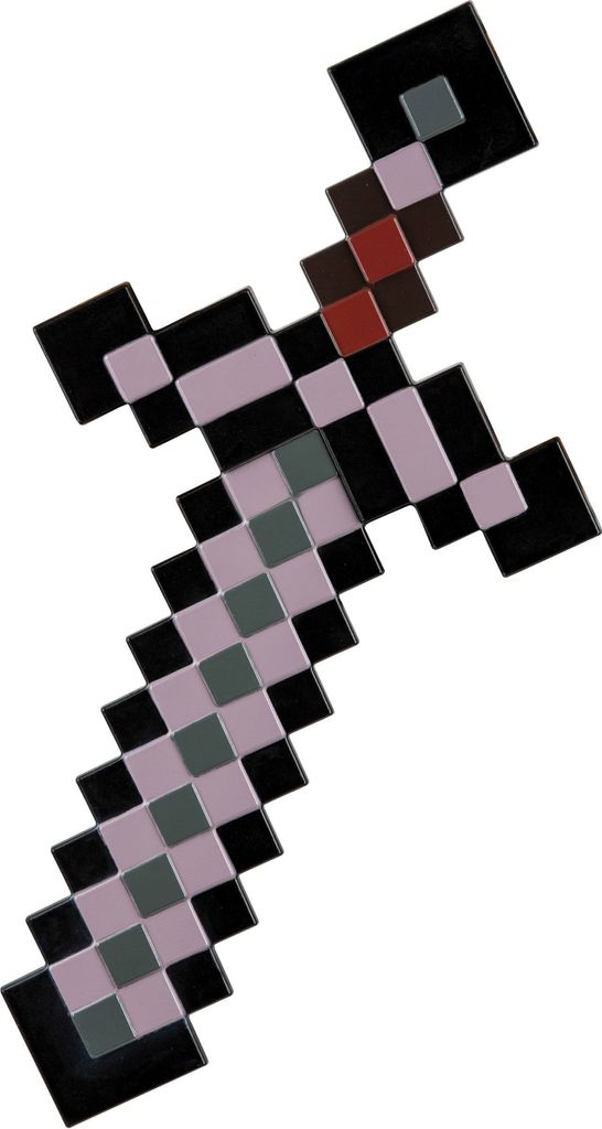 Jakks Pacific Minecraft Kunststoff-Replik Nether Sword Produktbild 
