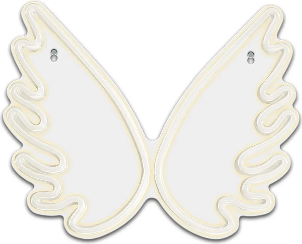 Forever Light Neon PLEXI LED WINGS luci notturne bianche FPNE09X