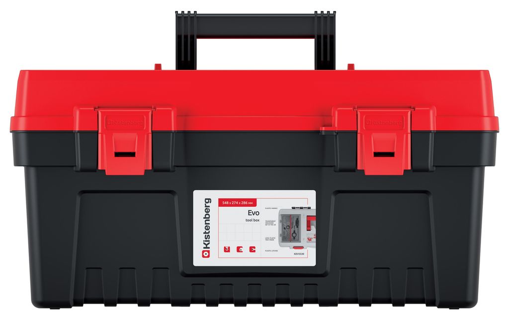 Werkzeugkiste EVO - rot Produktbild 