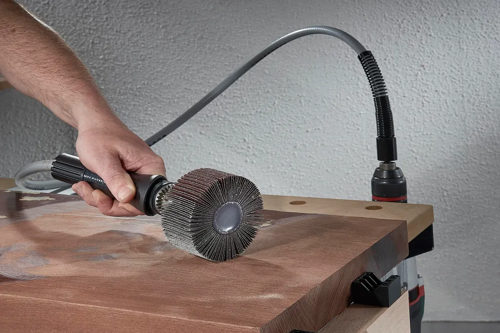 Flexible de Perçage Wolfcraft 1300mm avec Mandrin de 8mm Robuste - 9