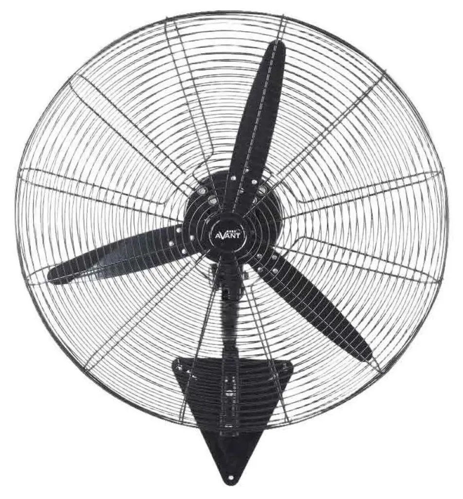 Brasseur d'air mural industriel 76cm - Ventilateur Grand Débit 200W