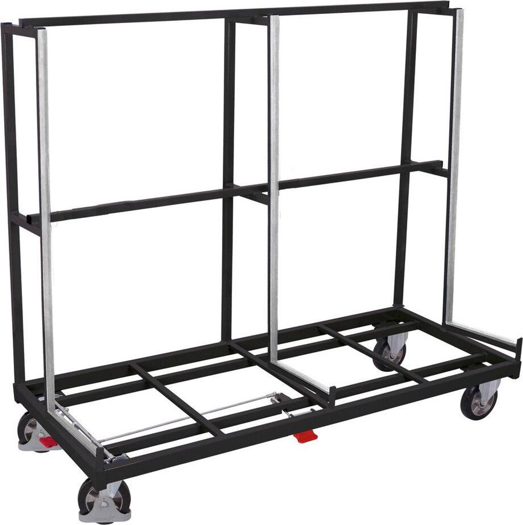 VARIOfit Plattenwagen mit einseitiger Ladefläche 1380x430mm Anthrazitgrau RAL 7016