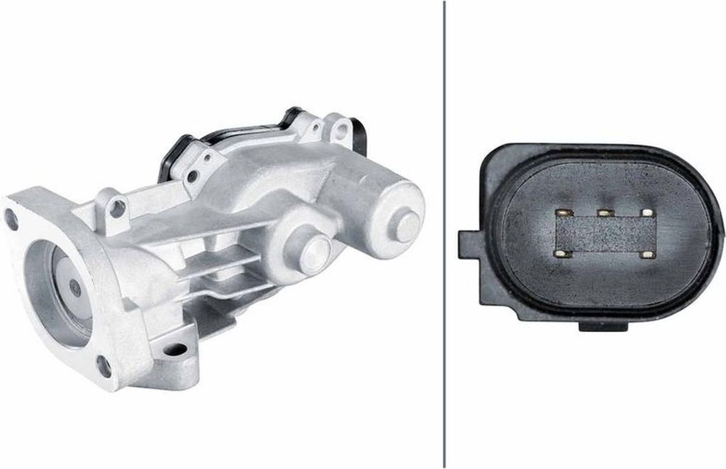 HELLA 6NU 014 864-711 AGR-Ventil mit Dichtung für OPEL Corsa D Schrägheck (S07) Abgasrückführungsventil
